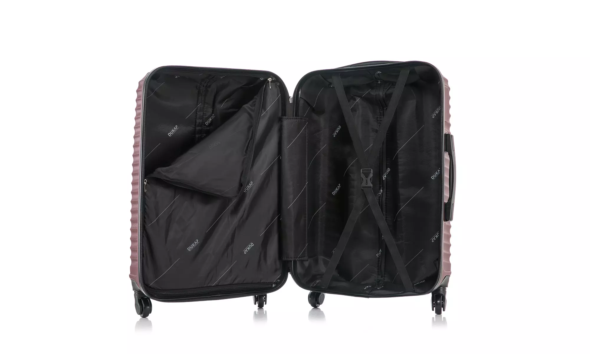 DUKAP Adly Lightweight Hardside Spinner 3 Piece Luggage Set 20"/24"/28"