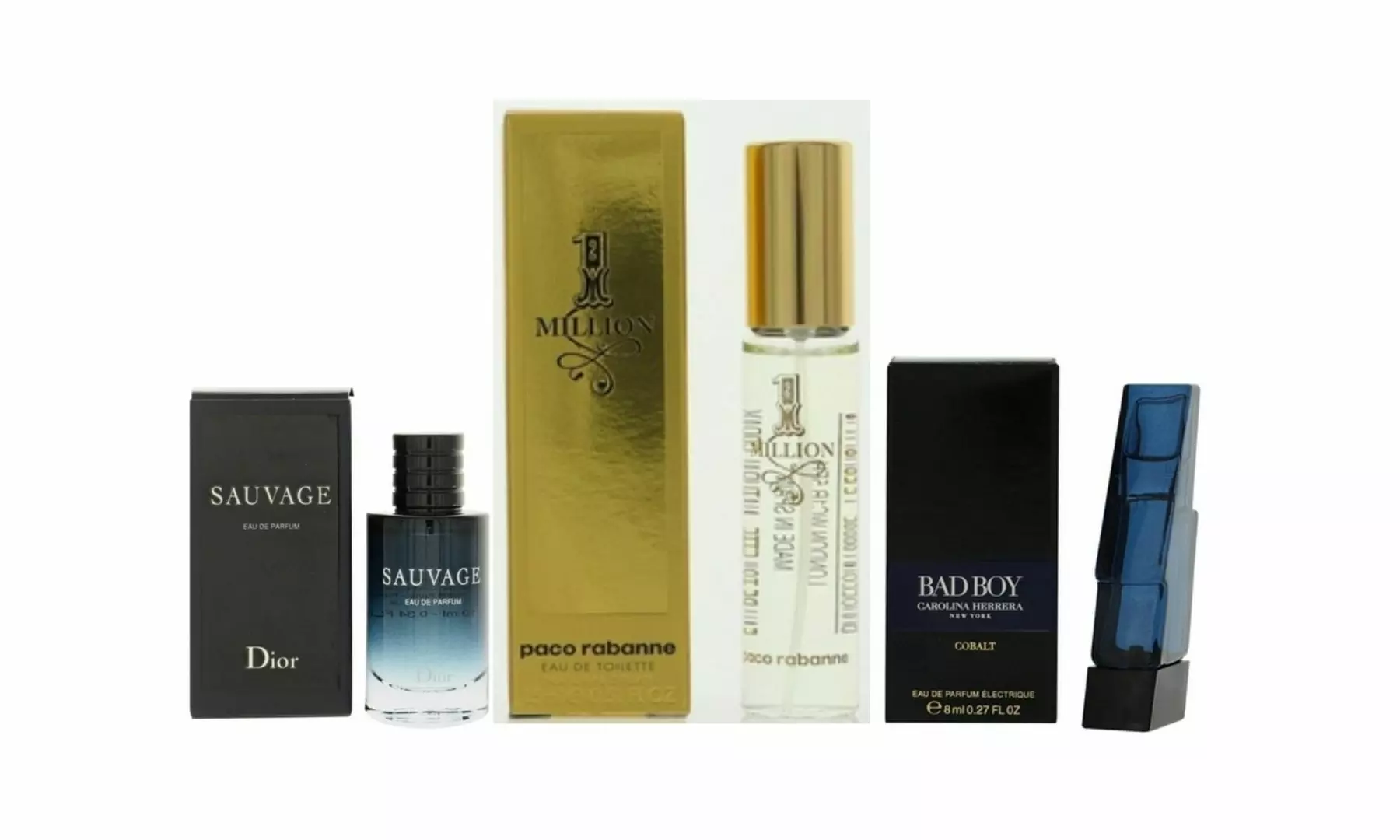 Variety of MINI Travel Size Colognes for Men - Primary Image