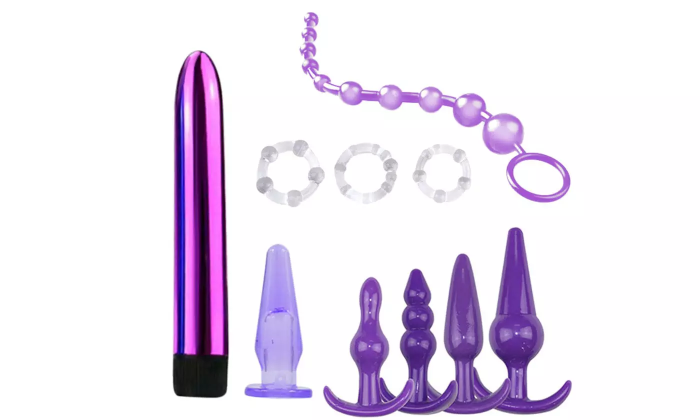 Anal Plug Vibrator Beads Vibrating Massager Adults Sex-Toys 