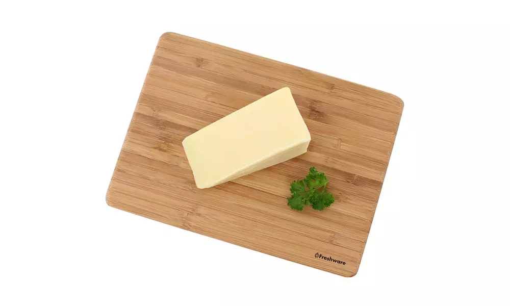 Freshware 3-PK Premium Bamboo Cutting Board Set for Meat & Veggie Prep - Second Medium