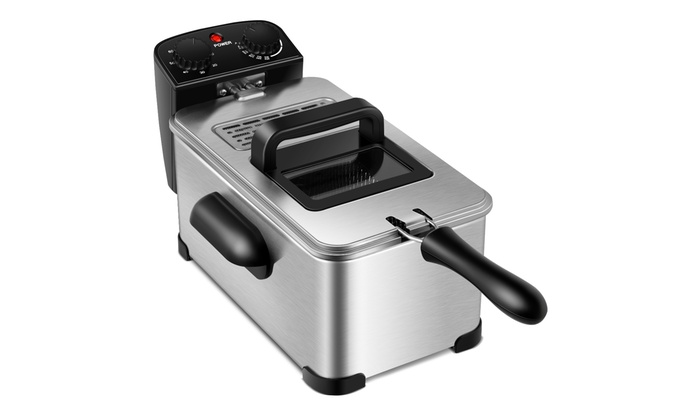 Up To 70% Off on 3.2 Quart Electric Deep Fryer... | Groupon Goods