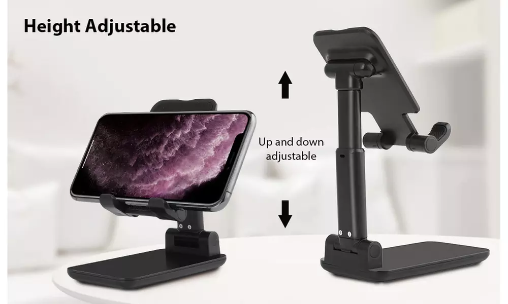 Adjustable Cell Phone Tablet Stand Desktop Holder Mount Mobile Phone iPad iPhone