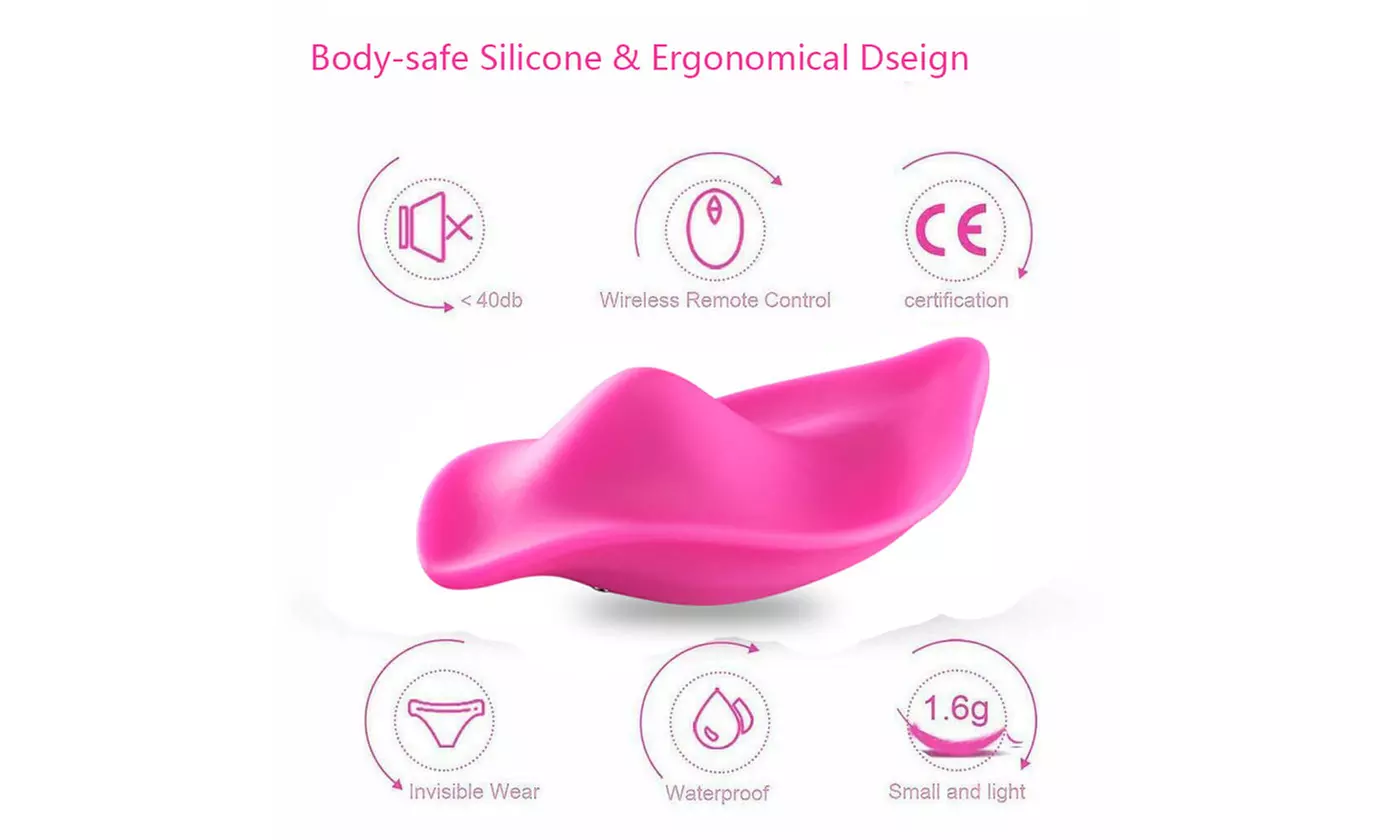 Panty Clit Vibrators 10 Speed Remote Controlled Wireless USB Rechargeable 