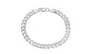 Men's Italian Solid Sterling Silver 150 Gauge Curb Chain Bracelet by Verona 