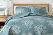FreshFolds Reversible Coastal Themed Quilt Set (2- or 3-Piece) - Second Medium