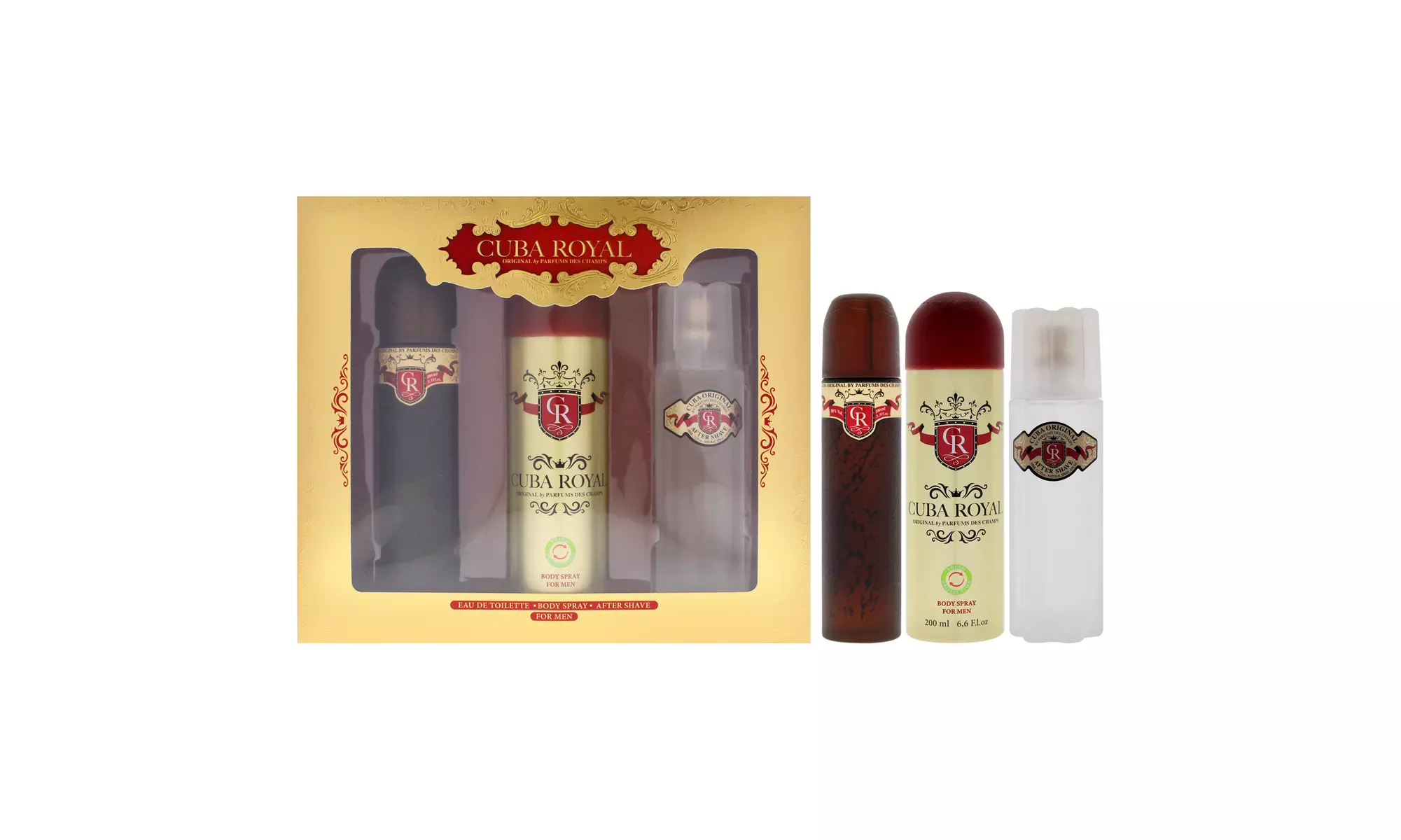 Cuba Cuba Royal For Men 3 Pc Gift Set - Primary Image
