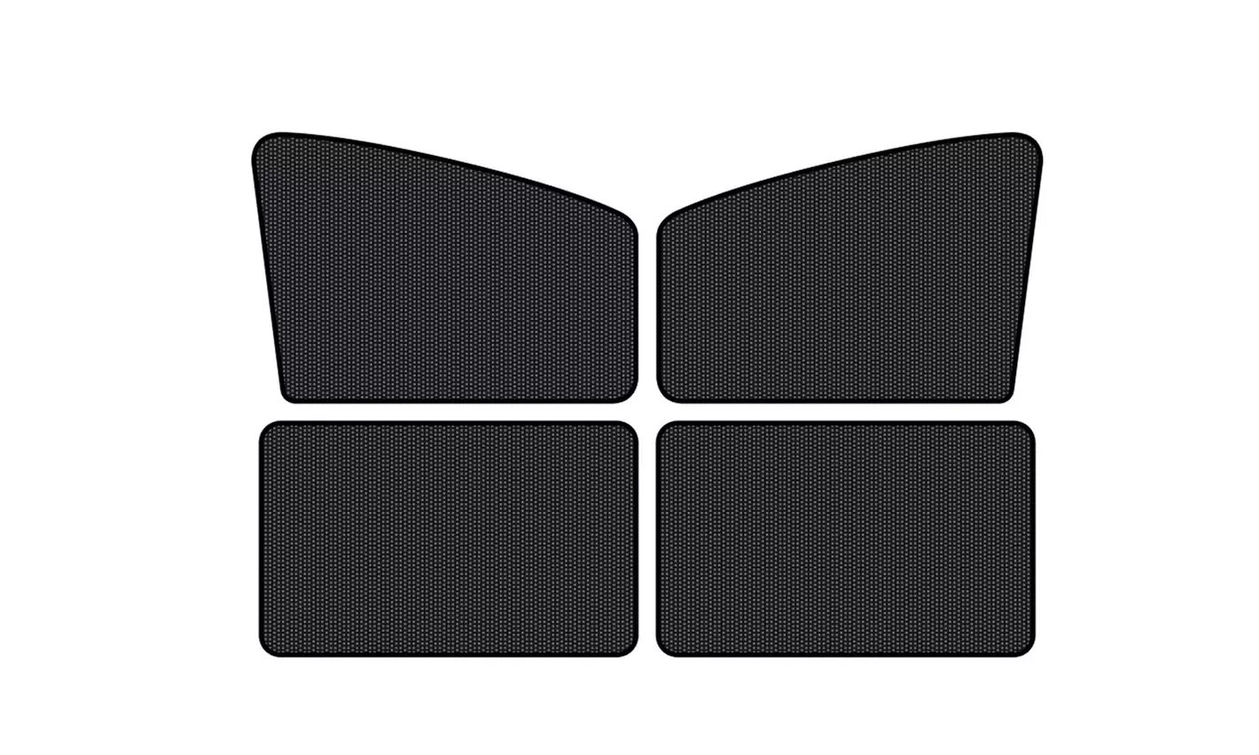 4X Magnetic Car Side Front Rear Window Sun Shade Cover Mesh Shield UV Protection - Image 6