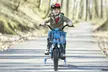 iMounTEK Kids' Bike with Helmet, Basket, Training Wheels and Chain Guard - Second Medium