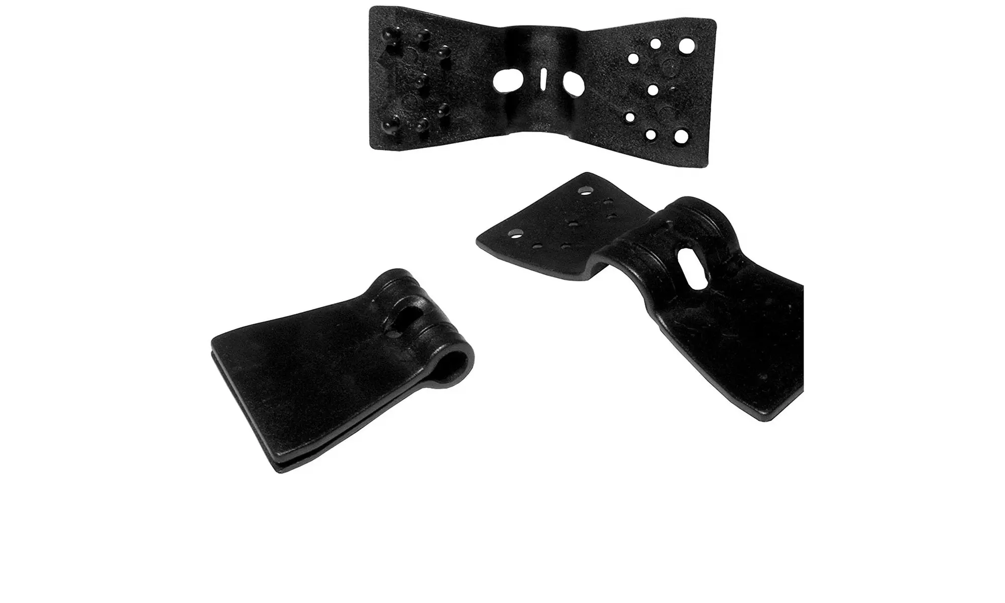 Coolaroo 301385 Black Butterfly Clips Attachment and Placement - Primary Image