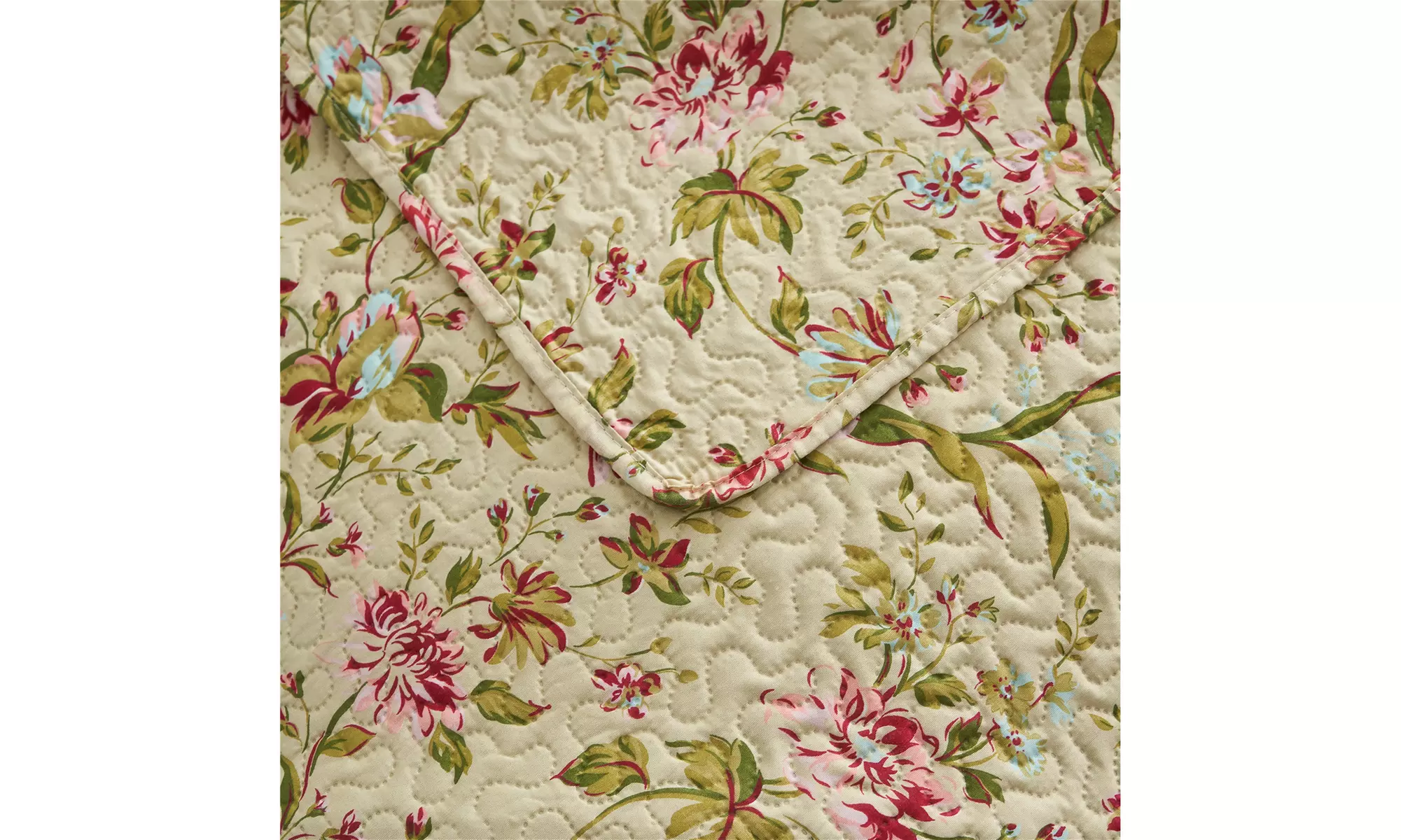 JML 3-Piece Reversible Quilt Set,Home Collection Printed Bedspread With 2 Shams