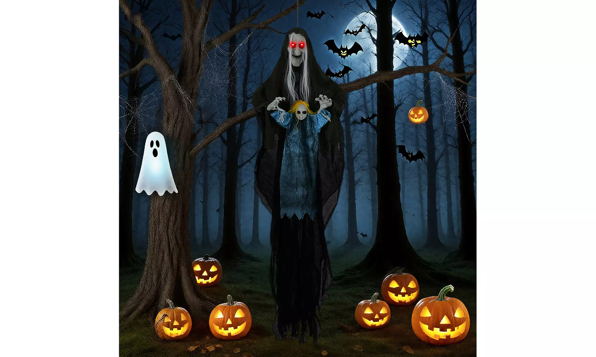 Animated Halloween Decorations: Bring Your Yard to Life by Costway