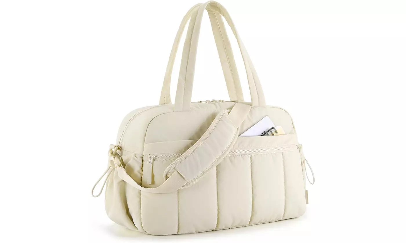 Multi-Functional Duffel Bag Lightweight Expandable Travel Bag With Wheels