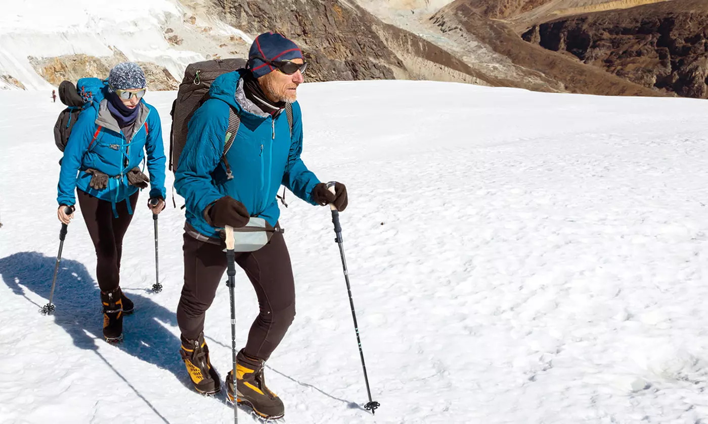 LakeForest Pack of Two Aluminum Adjustable Trekking Poles