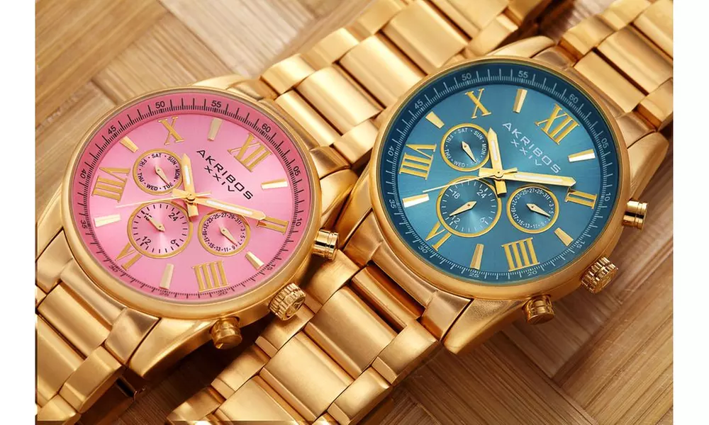 Akribos XXIV Women's Watch with Multifunction Swiss Quartz Dial - Primary Image