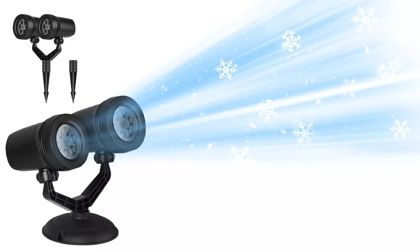 iMounTEK LED Holiday Projector Lights - Christmas Slide Theme
