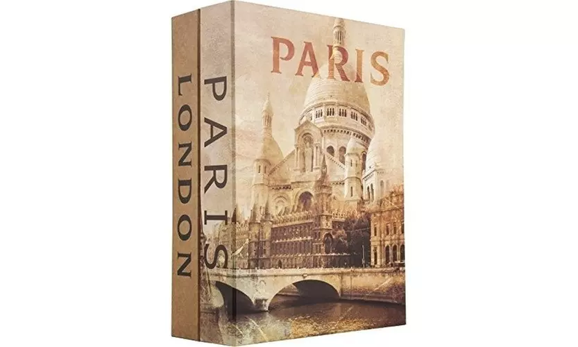 Barska CB12470 Paris & London Dual Book Lock Box With Key Lock - Second Medium