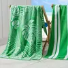 Green Palm & Stripe