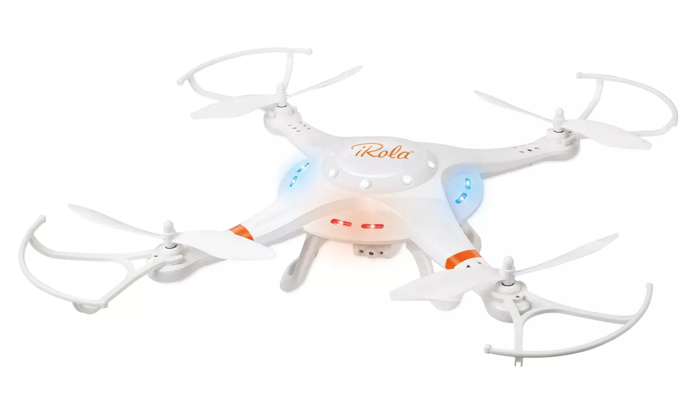 iRola 2.4GHz 6-Axis Gyro RC WiFi FPV Quadcopter Drone with HD Camera