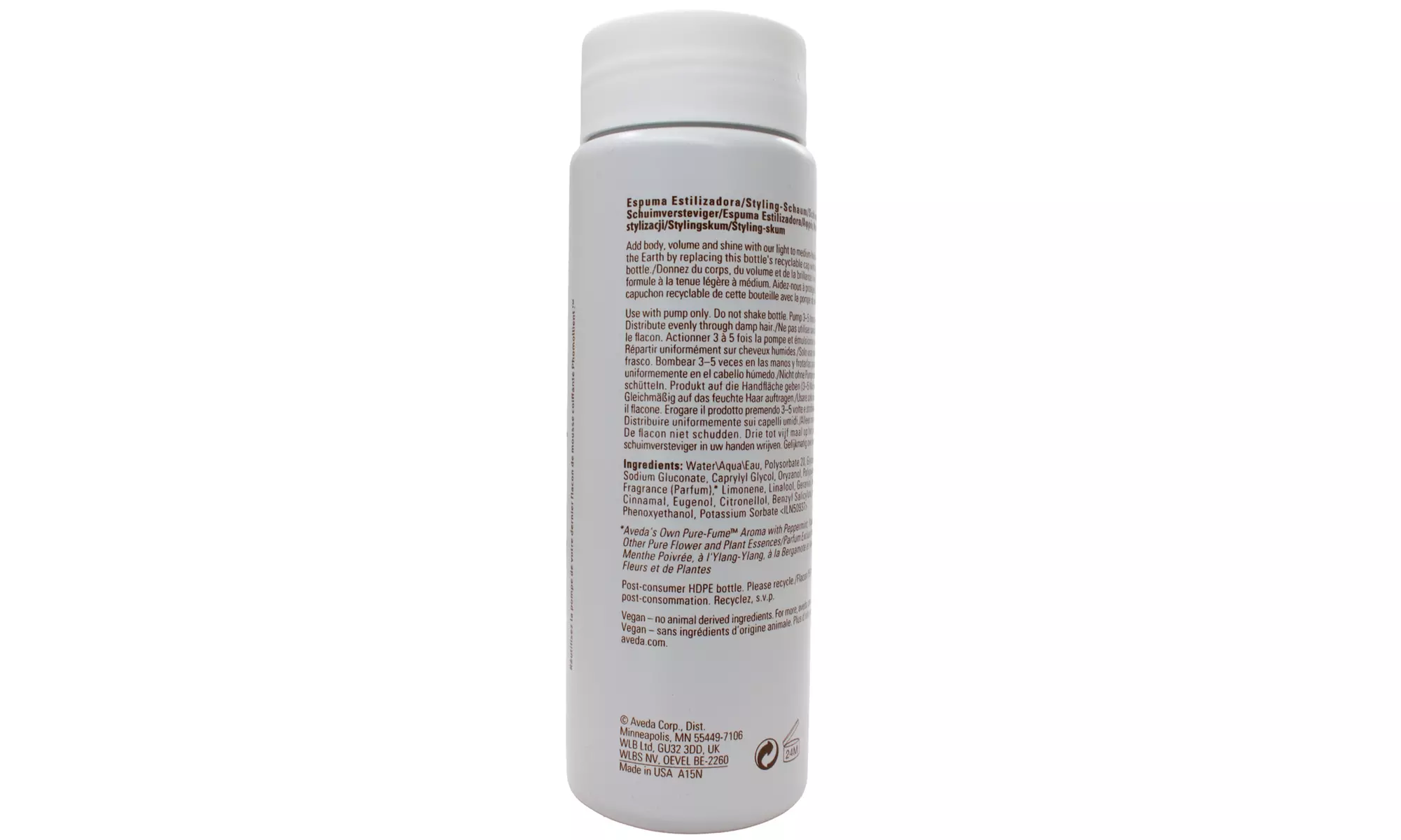Aveda Phomollient Styling Foam Refill 6.7oz - Shine & Volume (Choose Pack)
