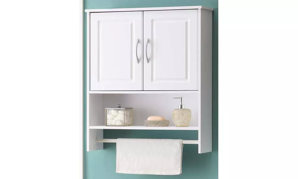 Bathroom 2 Door Wall Cabinet - Primary Image