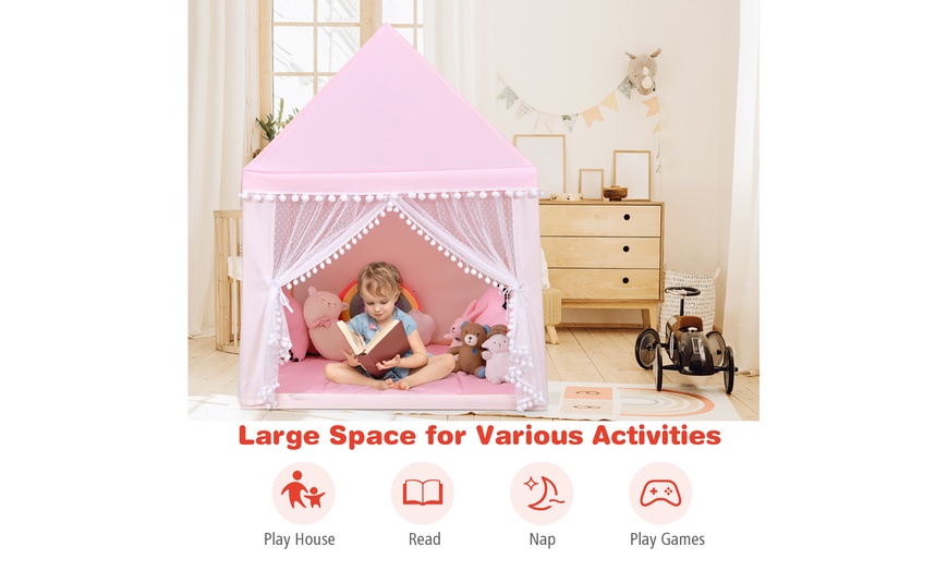 Up To 49% Off On Costway Kids Play Tent Large ... | Groupon Goods