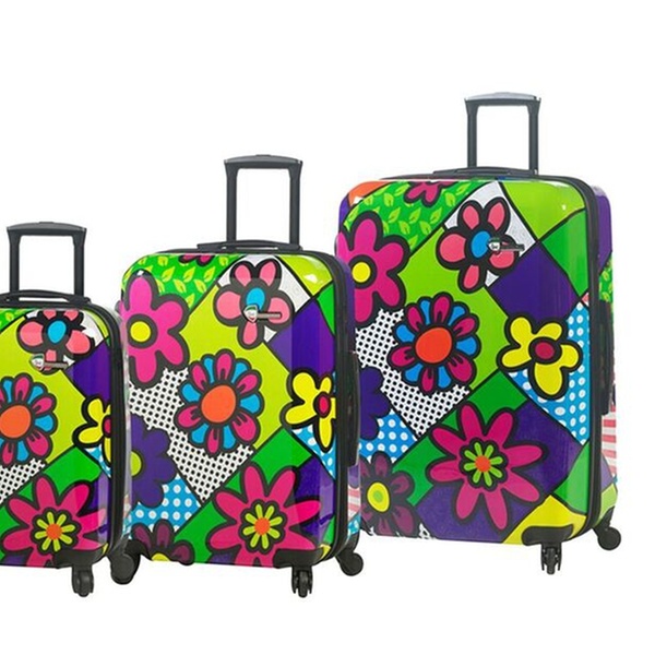 mia toro polished art luggage