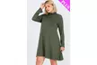 Plus Size Flare Dress - Safari - Second Medium