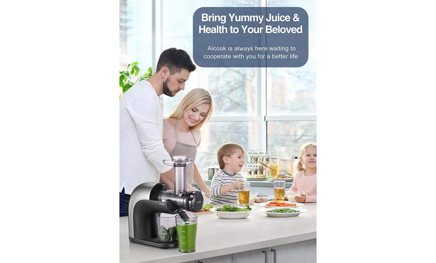 Slow Masticating Juicer or Juice Extractor Groupon