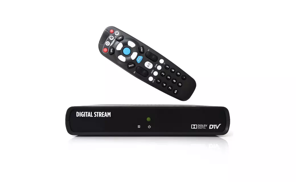 New; Digital Stream DTX9950 Analog Pass-through DTV Converter Box - Primary Image