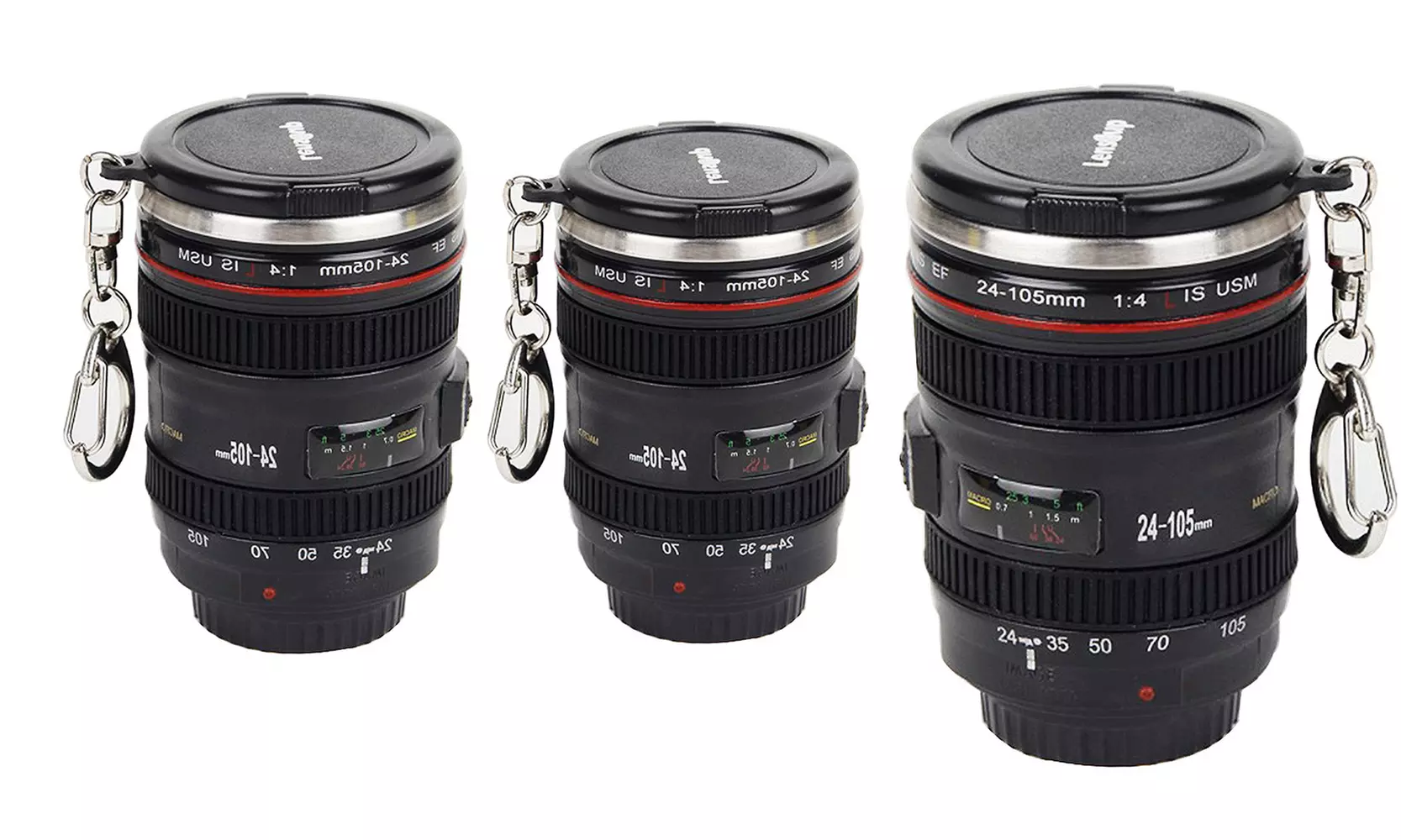 3-Pack: Mini Camera Lens Shot Glass - Second Medium