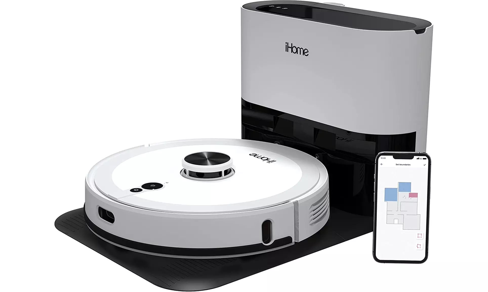 iHome AutoVac Orbita Pro, Robot Vacuum and Mop - Primary Image
