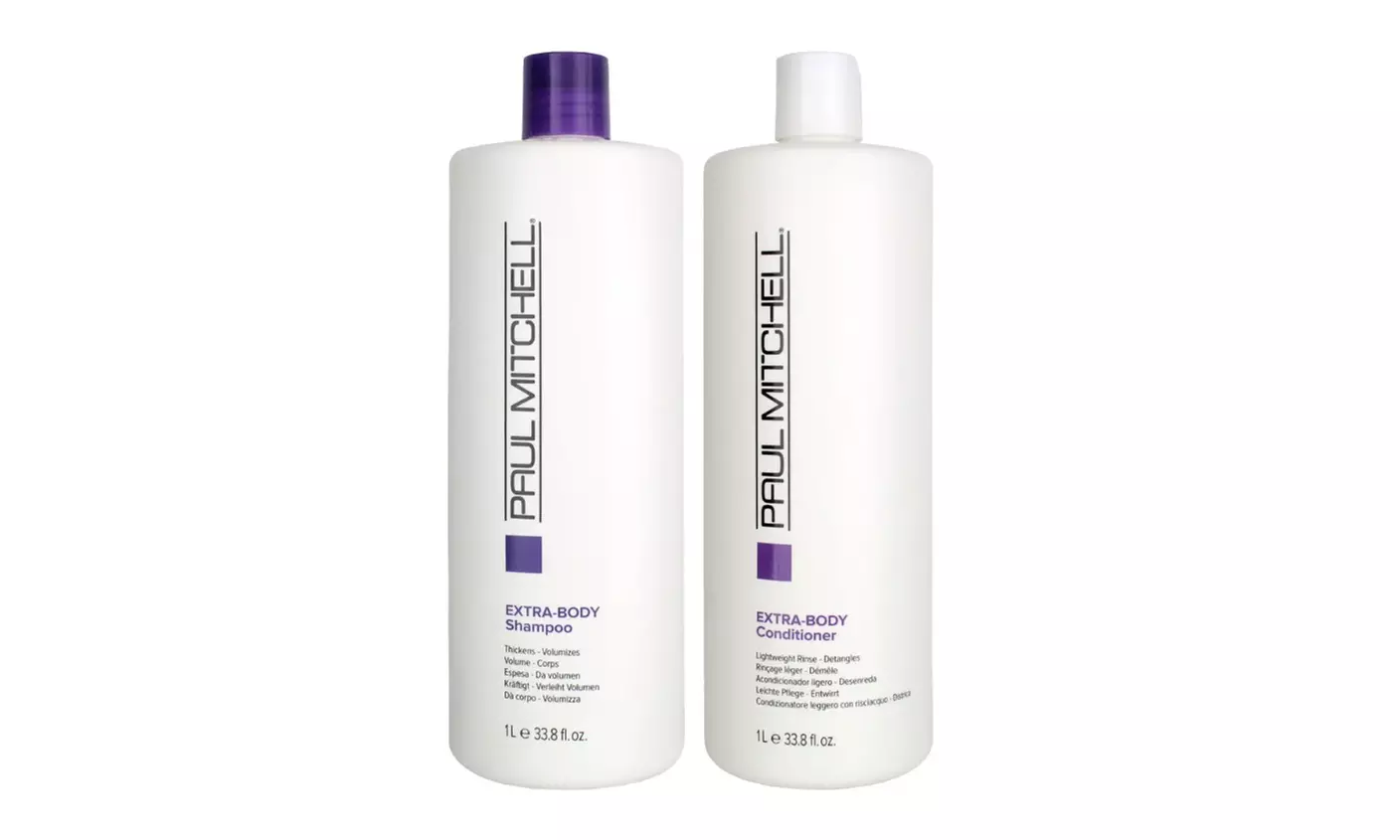 Paul Mitchell Protect, Balanced Clean,  Extra-Body Conditioner & Shampoo 33.8Oz