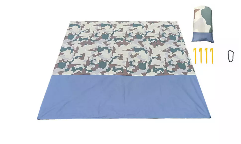 79"x83" Sandproof Outdoor Mat Blanket for Picnic Beach Camping Hiking