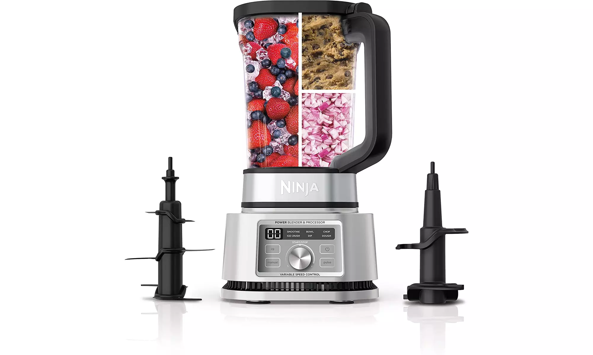 Ninja Foodi SS201 Power Blender & Processor (Silver) - Refurbished - Primary Image