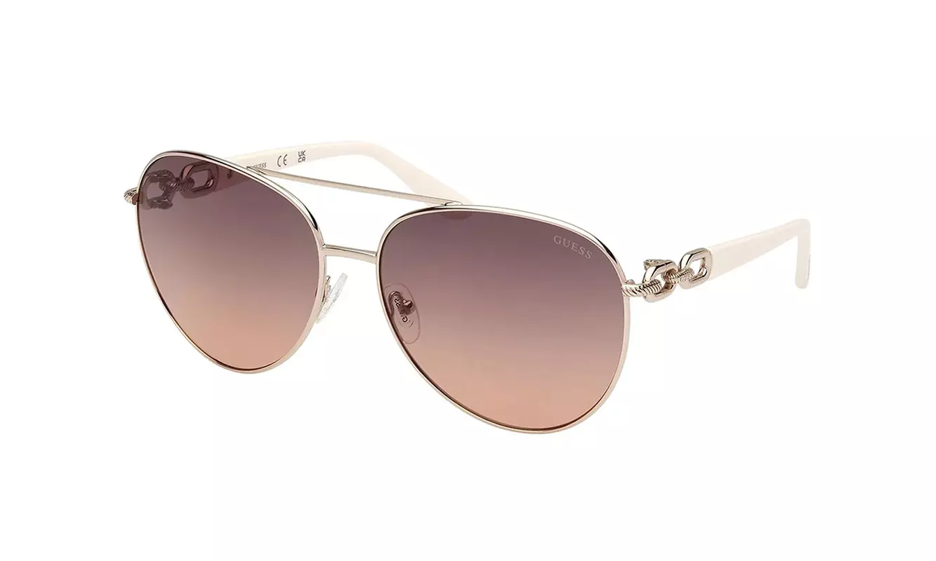 GUESS Women's Metal Sunglasses- Stylish & Chic!
