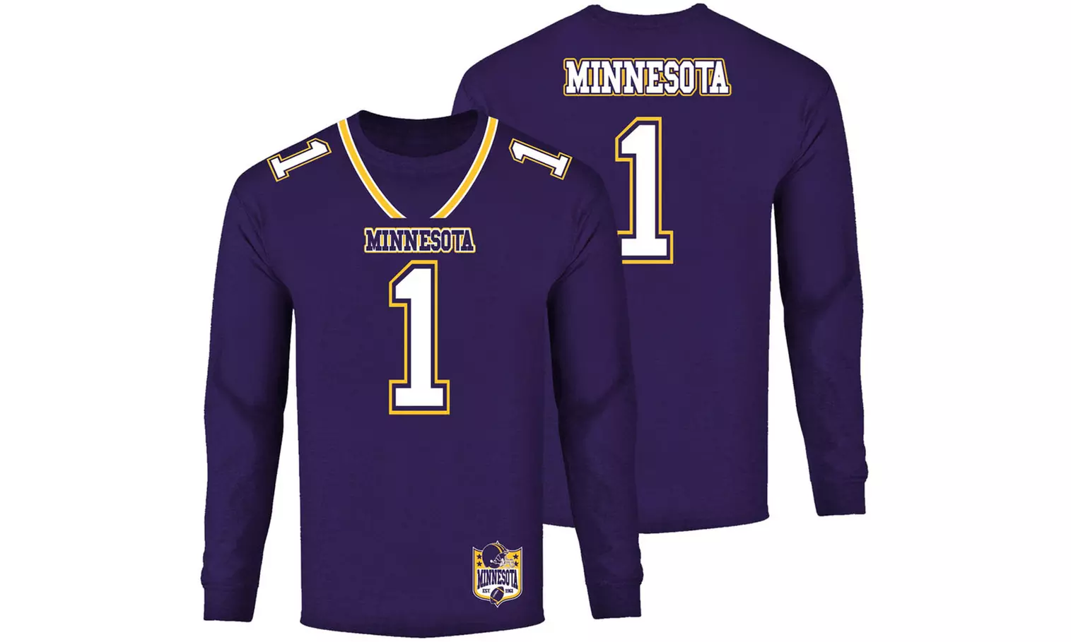 Men's Football Team Jersey Long Sleeve Shirts