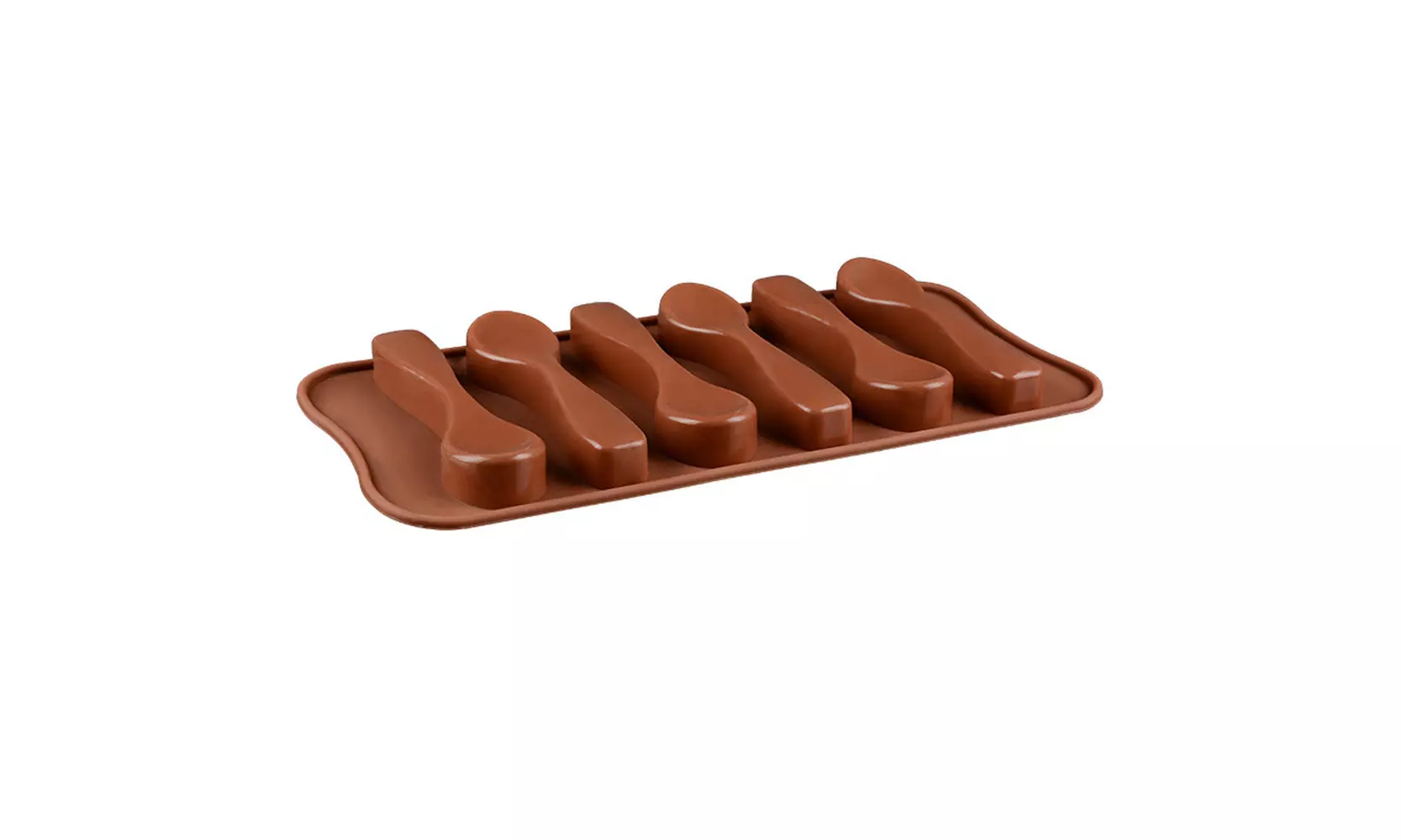 DIY Silicone Spoon Baking Mold Chocolate Biscuit Candy Jelly Mold Baking Tool - Primary Image