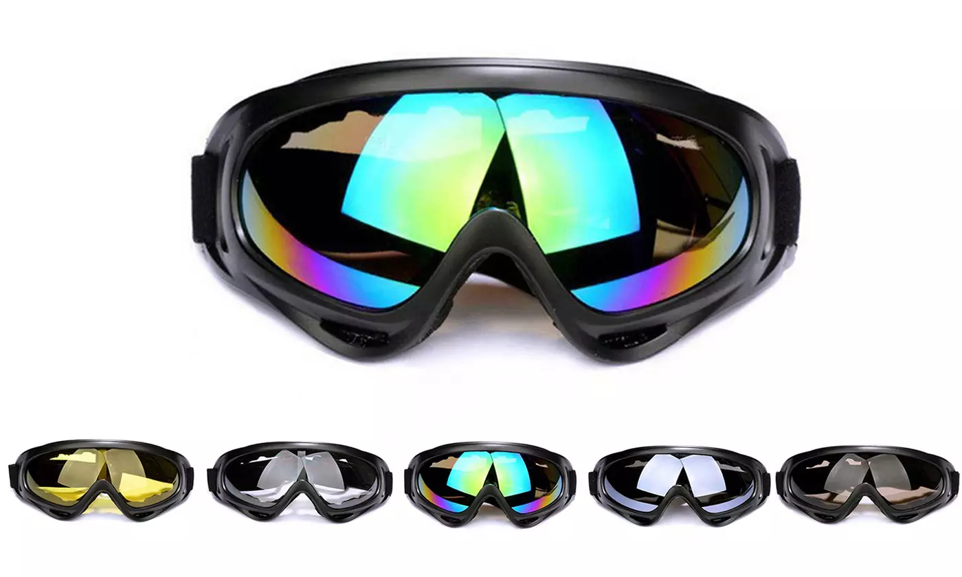 Ski Snow Goggles Anti Wind Fog Dust UV Protection Snowboard Snowmobile - Primary Image
