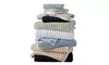 Premium Cotton Ribbed Towel Set