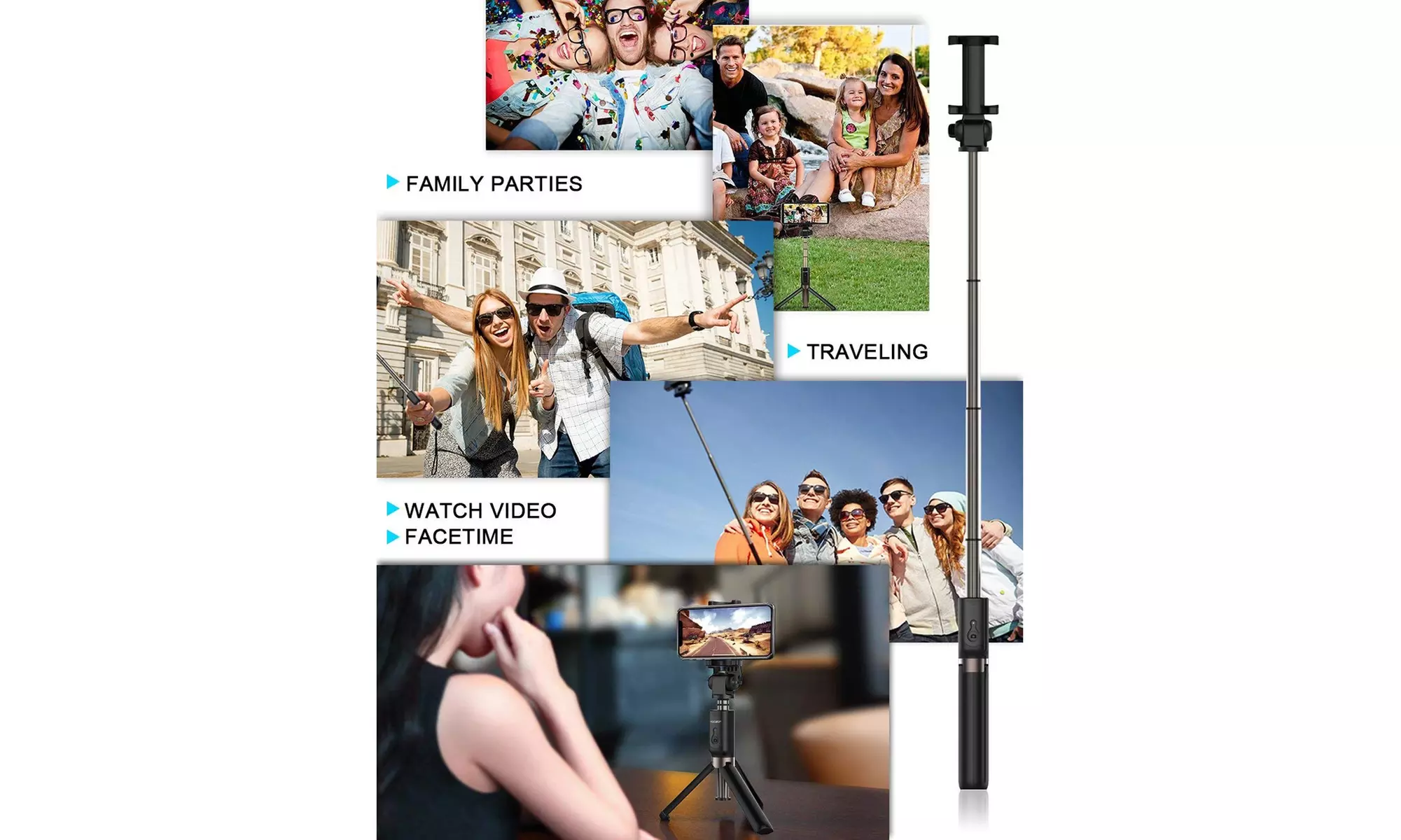 Yoozon Selfie Stick Tripod Bluetooth - Second Medium