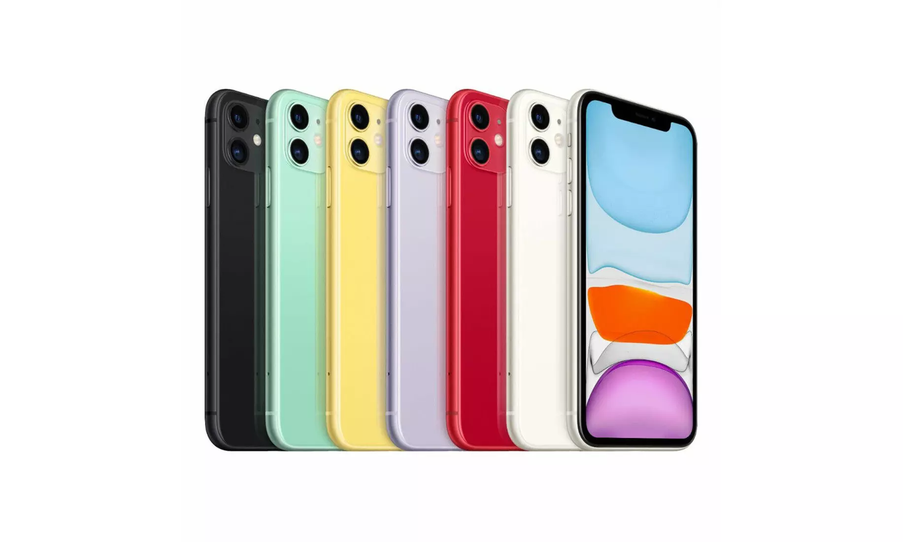 Refurbished Apple iPhone 11 Fully Unlocked 64GB 128GB 256GB - Primary Image