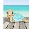 Exhart Hand Painted Sunning Beach Turtle Décor | Groupon