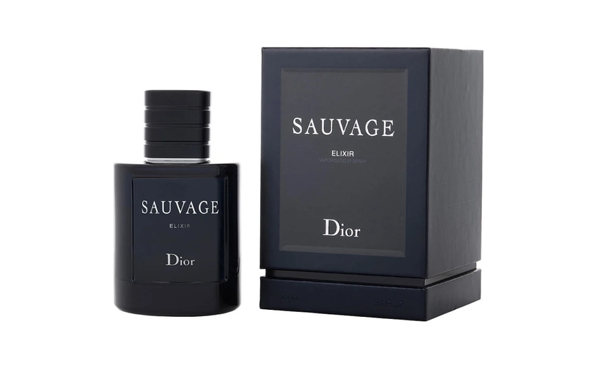 Image 1: Dior Sauvage Elixir Parfum Concentrate 3.3 Fl.Oz 