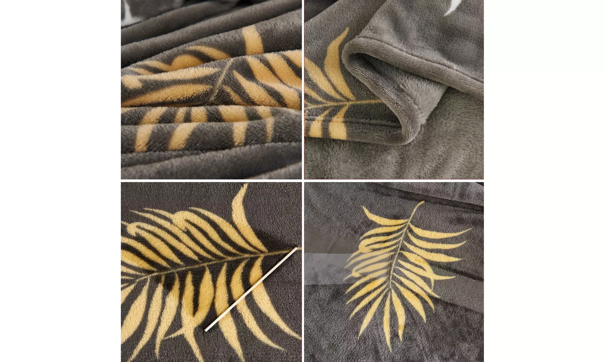 Soft Flannel Fleece Throw Blanket For Sofa Couch Travel