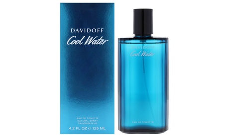 Davidoff Cool Water For Men 4.2 oz EDT Spray Men Spray Fresh 4.2 Fl. Oz. Eau de Toilette