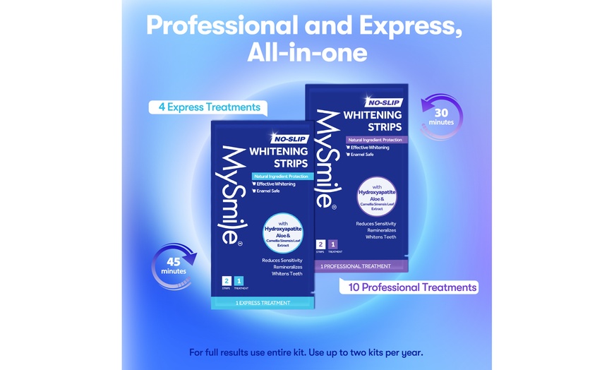 Image 4: Pack of 28 Strips Professional 3D Teeth Whitening Strips 