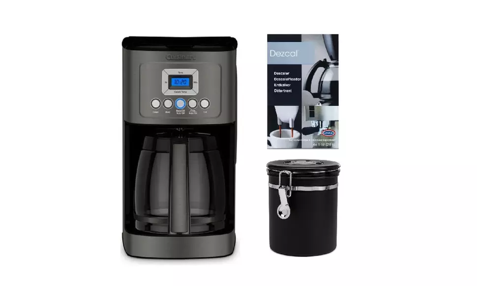 Cuisinart DCC-3200BKS 14 Cup Programmable Coffee Maker and Canister Bundle - Primary Image