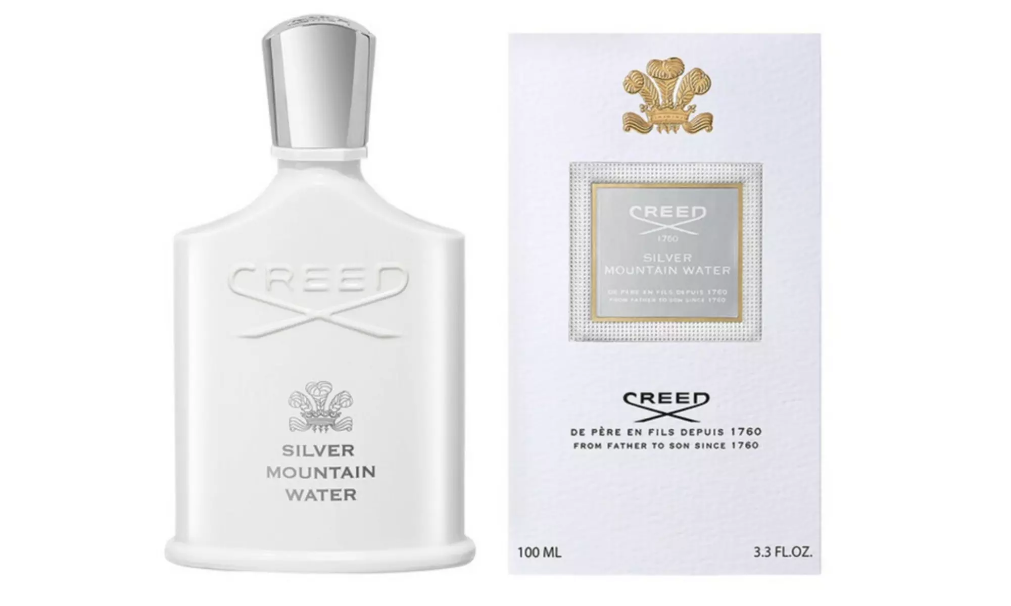 CREED Cologne for Men or Perfume Women EDP (1.7oz, 2.5oz, 3.3oz, 3.4oz)