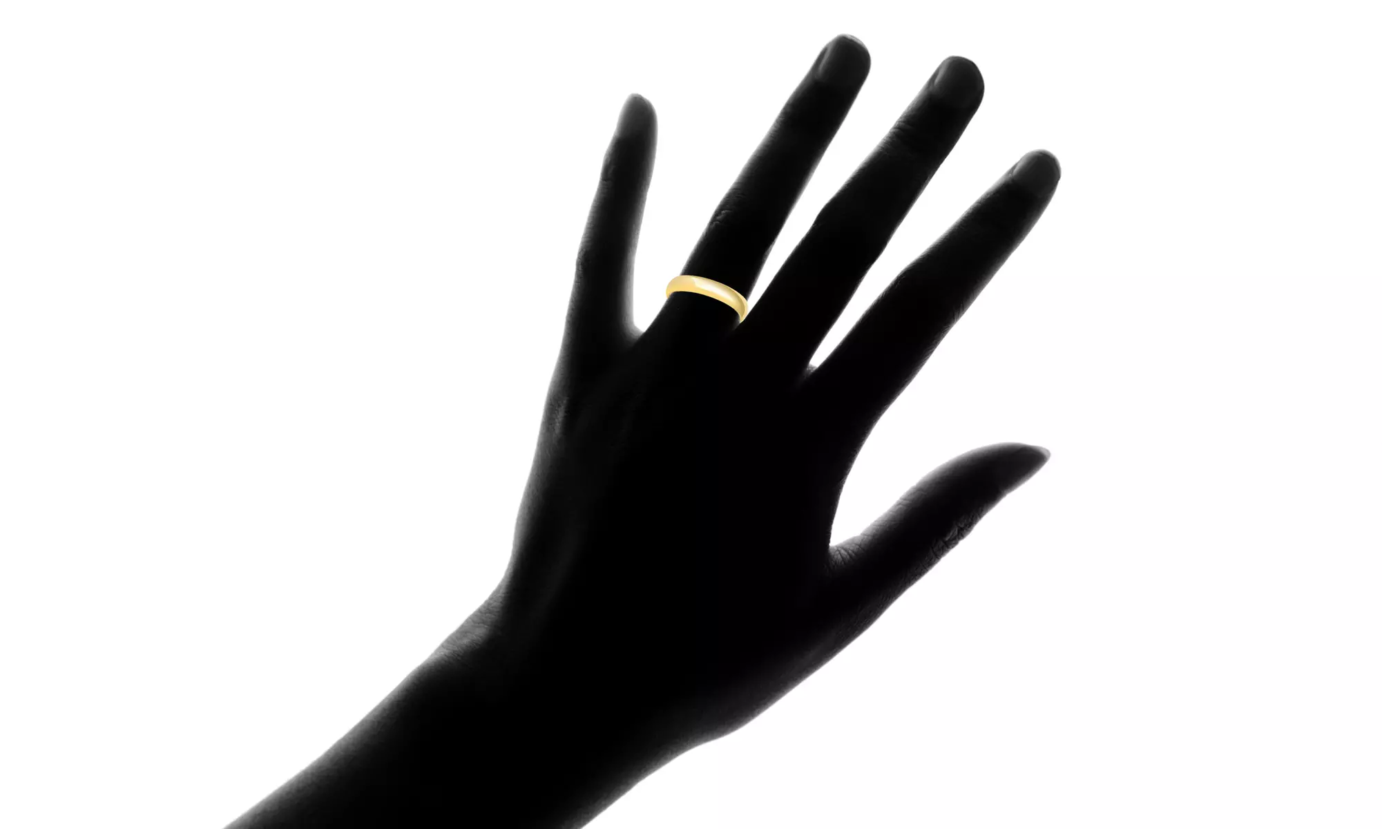 14K Gold Plated Wedding Band Collection in Solid Sterling Silver
