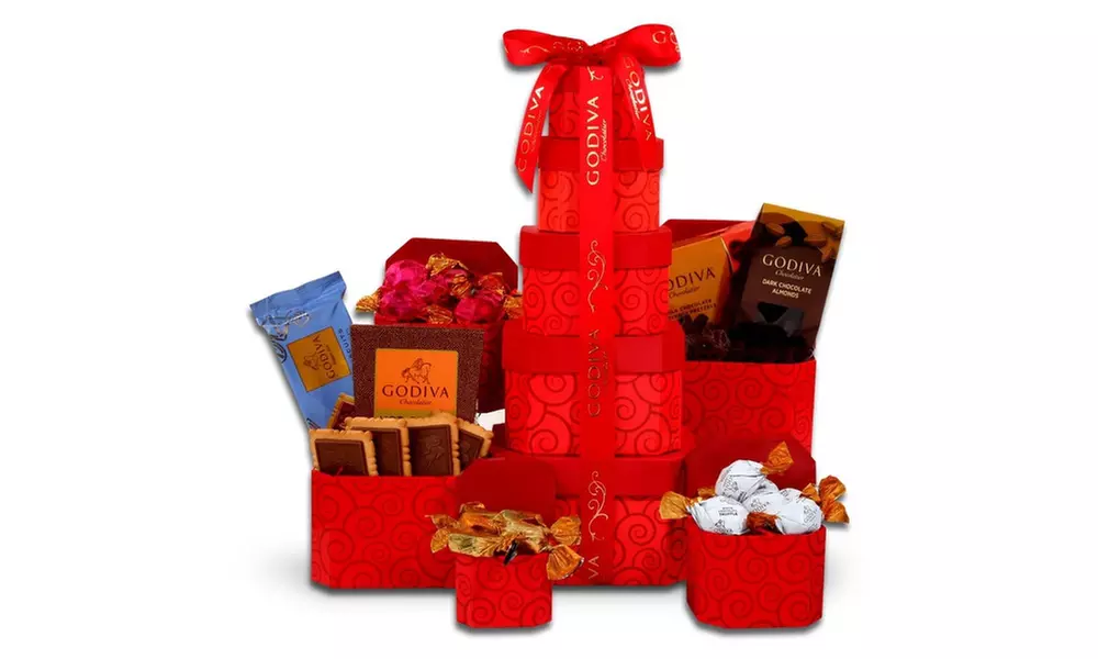 Godiva Chocolate Tower - Second Medium